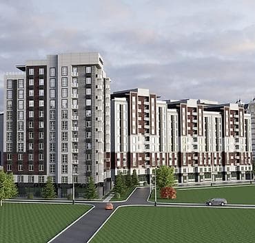 кара балта поля: 1 комната, 40 м² — 1