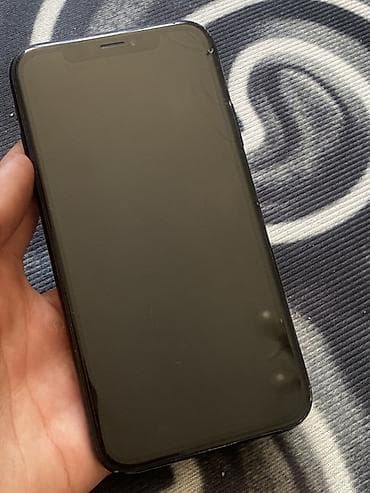 true: IPhone Xr, Б/у, 128 ГБ, Черный, Защитное стекло, 100 % — 3