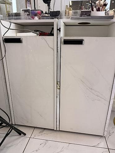 шкаф для офис: Офисная тумба, Другой материал, цвет - Белый — 1