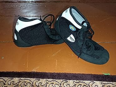 Борцовки Green Hill - Модель: борцовки с шнуровкой - Цвет: черный с