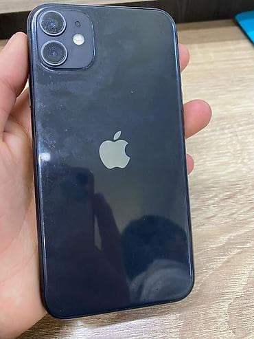 Уюлдук телефондор жана аксессуарлар: IPhone 11, Колдонулган, 128 ГБ, Black Titanium, Каптама, 74 % — 2