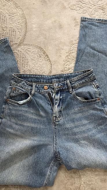 Джинсы: Джинсы baggy размер 27 подойдет для девушек с ростом 170см — 3