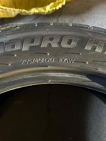 секс карес: Шины 255 / 45 / R 20, Лето, Б/у, Комплект, Внедорожные (АТ/МТ), Корея, Hankook — 3