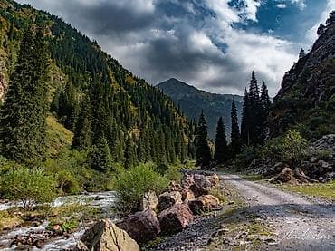 красный речка: Экскурсионный тур: Буранинская башня и ущелье Кегеты с водопадом — 2