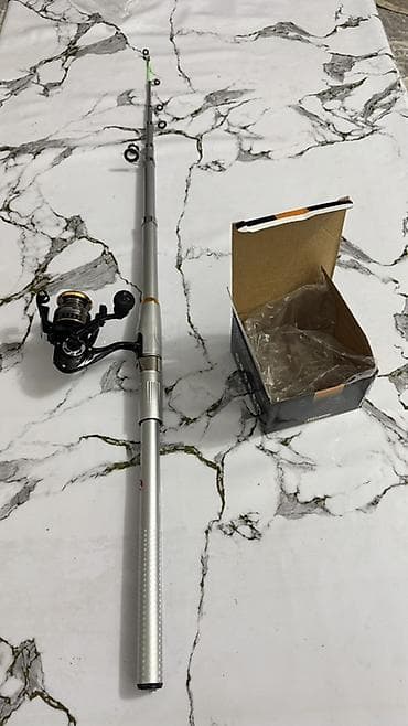 зимние обувь: Телескопическое удилище + катушка в комплекте. - Тип: телескоп — 7