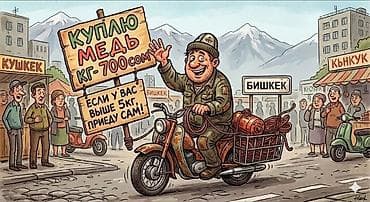 Куплю медь, кг 700 сом. Выезд к вам от 10кг. Жез алабыз кг 700 дон