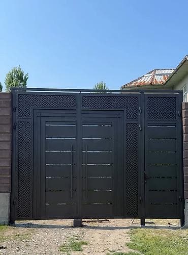 Распашные ворота: Ворота,Тапчаны,Ферма,Качели,все виды Сварки,,, - Материал: сталь с — 2