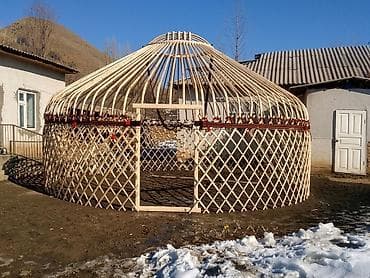 тент для юрты: Сделали уже десятки юрт по Кыргызстану 🇰🇬 Каждую юрту делаем вручную — 6