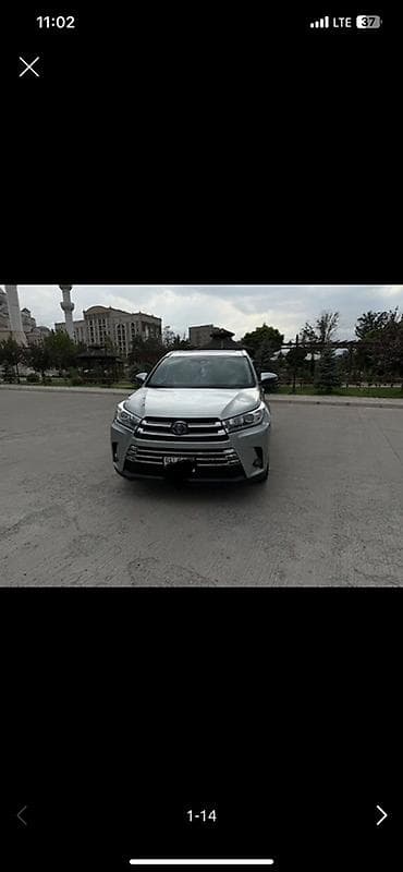 Транспорт: Toyota Highlander: 2018 г., 3.5 л, Автомат, Гибрид, Кроссовер — 2