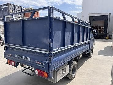 бортовая: Hyundai Porter (бортовой малотоннажный грузовик) - Тип кузова — 7