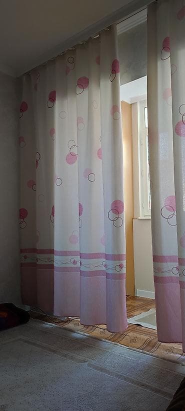 бу занавеска: Комплект штор, Готовое изделие, Б/у — 3