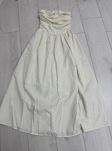 Личные вещи: Летнее платье-комбинация с подкладом БЕЛОЕ ПЛАТЬЕ 500с. Коричневый — 6