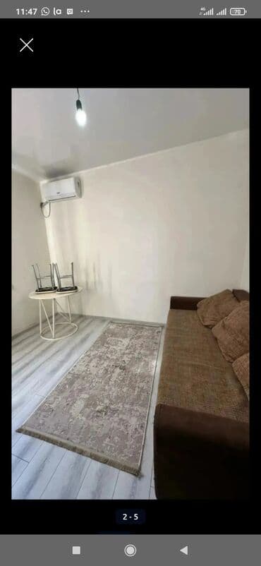 долгосрочная аренда квартир в бишкеке: Студия, Риэлтор, Без подселения, С мебелью частично — 2