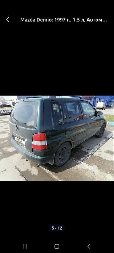 дисплей авто: Mazda Demio: 1997 г., 1.5 л, Автомат, Бензин, Минивэн — 5