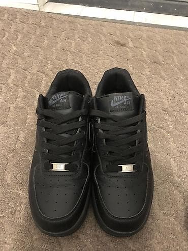 active 2: Nike Air Force полностью чёрные 41 размера носил 2 раза состояние — 1