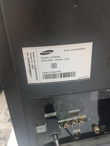 Телевизор Samsung 32" Модель: LA32E420E2R (Type No.: LA32E420)