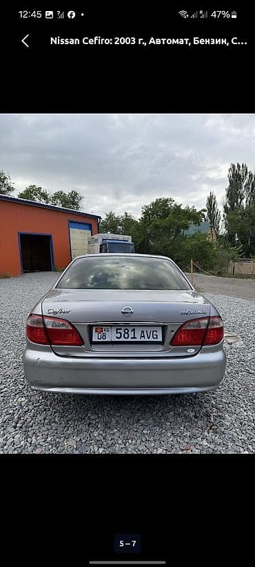 Продажа авто: Nissan Cefiro: 1999 г., 2 л, Автомат, Бензин, Седан — 3