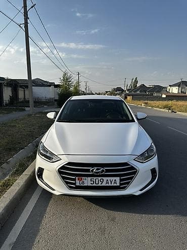 Hyundai Elantra: 2018 г., 1.6 л, Автомат, Бензин, Седан at lalafo.kg Hyundai Elantra: 2018 г., 1.6 л, Автомат, Бензин, Седан