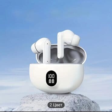 чехол для беспроводных наушников: Беспроводные TWS-наушники с зарядным кейсом, цвет: белый. Совершенно — 3