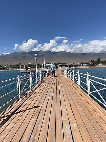 на исык куле: Коттедж, Коттедж “У Алии” Чок-Тал, Барбекю, Охраняемая территория — 9