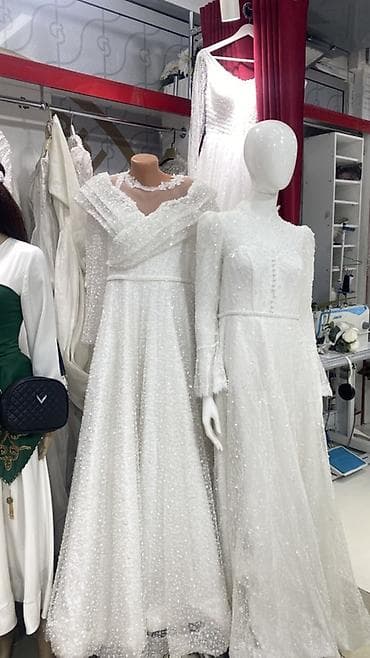 Личные вещи: У нас акция!!! Свадебные платья начинаются с 4999 сомов!!! Большой — 3