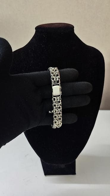 Браслет "Император" Серебро 925 проба Вес 38 Грамм Длина 21 см