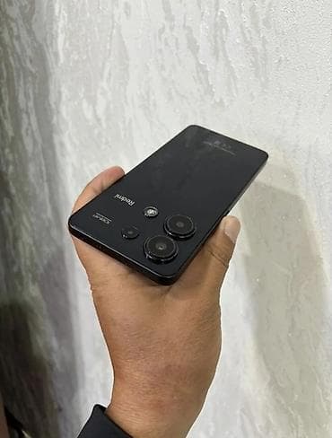 купить телевизор бу: Redmi, Redmi Note 13, Б/у, 128 ГБ, цвет - Черный, 2 SIM — 2