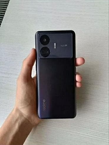 камера виде: Realme GT Neo 5 SE, Б/у, 256 ГБ, цвет - Черный, 1 SIM, 2 SIM — 1