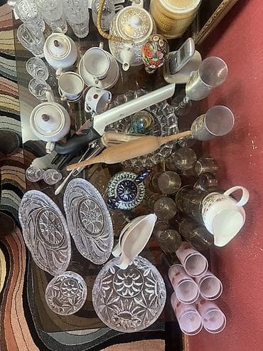 ложки вилки ножи: Большой набор кухонной и столовой посуды Состав: - Набор столовых — 1