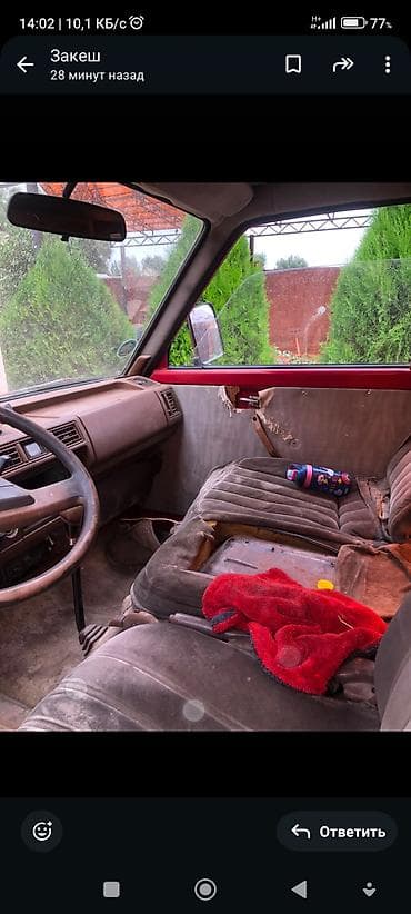 ауди рул: Ford Econovan: 1986 г., 1.4 л, Кол менен иштөөчү, Бензин, Van — 8