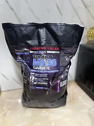 cbd купить: IRONMAN Turbo Mass Gainer — молочный белково‑углеводный гейнер с — 1