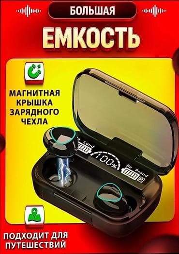 lark m2: Беспроводные вакуумные наушники M10 - Hi‑Fi звук, плотная посадка и — 1