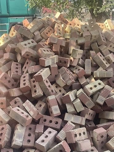 Пустотелый, дырчатый, Жженый кирпич, Одинарный, 250×120×65