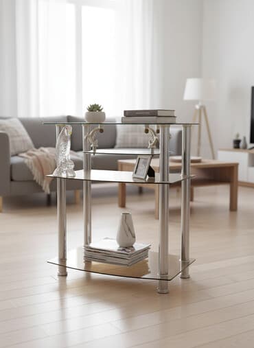 Стеклянная подставка под телевизор 📺