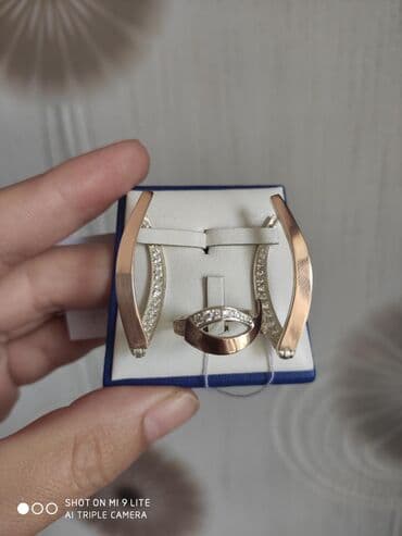 свадебные наборы ручной: Набор украшений, Проба 925, Новый — 1