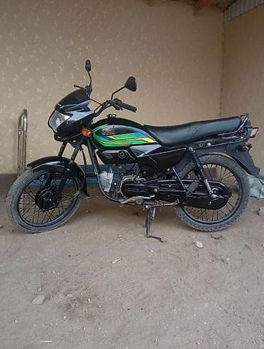 Мотоциклы: Классический мотоцикл Honda, 100 куб. см, Бензин, Взрослый, Б/у — 3