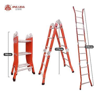 Даяр бизнес: Трансформер тепкич, Бийиктиги: 3–4 м, Жаңы, Материалы: Алюминий — 1