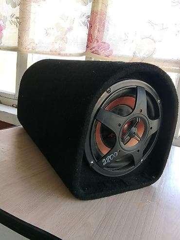 Автоэлектроника: Продаю Автомобильный активный сабвуфер в корпусе (туба) с встроенным — 3