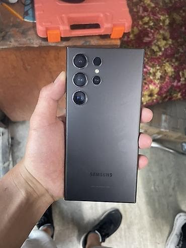 Samsung Galaxy S24 Ultra, Б/у, 512 ГБ, цвет - Черный, 2 SIM