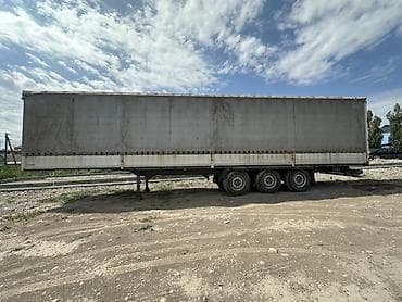 прицеп крона: Тентованный полуприцеп KRONE (шторный) - Конструкция: тент-штора по — 4