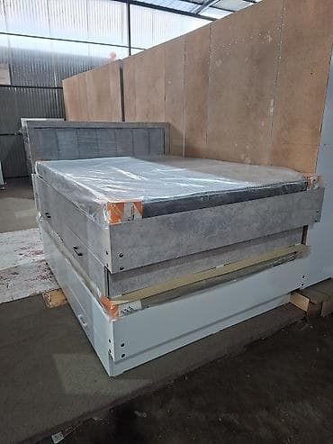 двуспальные: Двуспальная кровать, Новый, С мягким изголовьем, длина - 200 см — 7