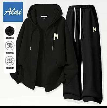 футболки серая: Мужской спортивный костюм, Новый, цвет - Черный, Самовывоз, Платная доставка — 5