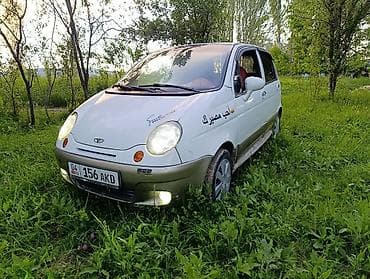 бишкек мотоцикл: Daewoo Matiz: 2002 г., 0.8 л, Кол менен иштөөчү, Бензин — 4