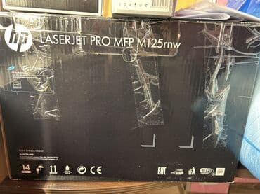 hp p2000: Принтер+картридж HP LaserJet Pro MFP M125rnw — монохромное лазерное — 2