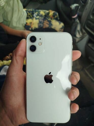 чехлы на redmi note 9: IPhone 11, Колдонулган, 64 ГБ, Ак, Каптама, 75 % — 8