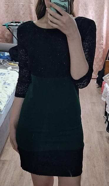 Вечернее платье, Коктейльное, Короткая модель, С рукавами, S — 4