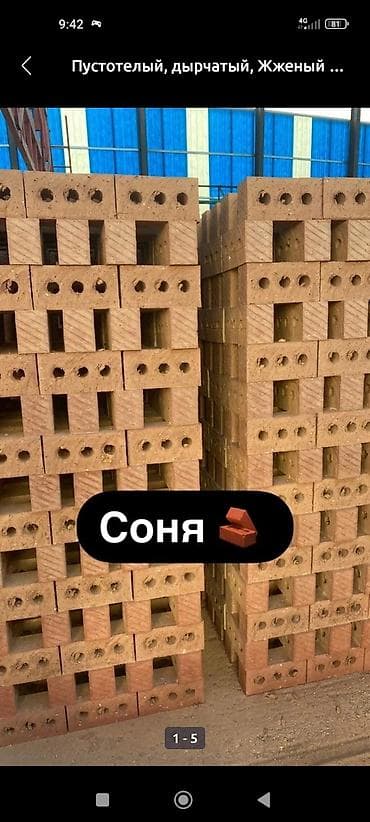 подонн: Пустотелый, дырчатый, Жженый кирпич — 2