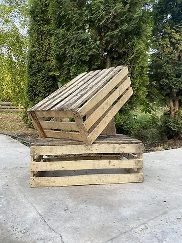 паллеты деревянные купить: Деревянный Ящик, Б/у — 4
