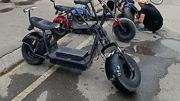 bid e2: Электроскутер Citycoco максимальная скорость 45-60км/ч запас хода — 3