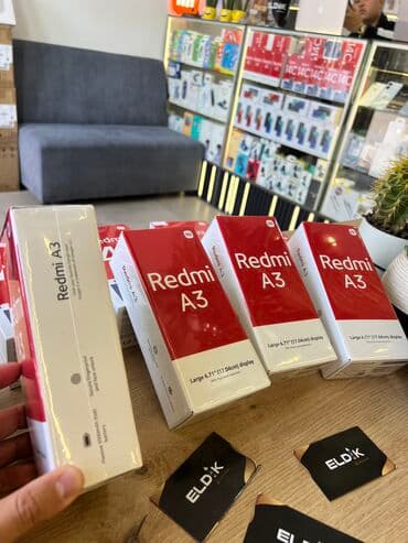 запчасти для телефона: Redmi, Redmi A3, Новый, 128 ГБ, цвет - Черный, 2 SIM — 3